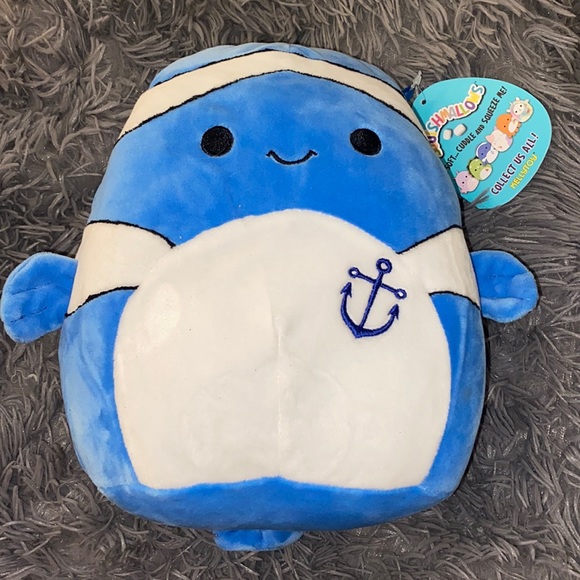 Squishmallows Other - 8” Ricky the blue Clownfish Squishmallow